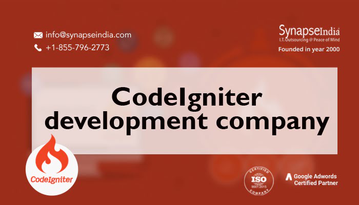 CodeIgniter development company - Get high-end web solutions