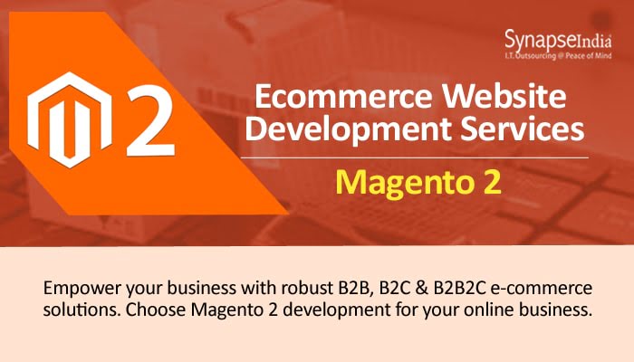 E-commerce website development services from SynapseIndia – Magento 2 for Flexibility