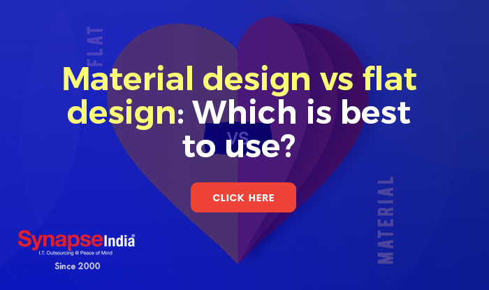 Material design Vs Flat design: Which is best design to use ?