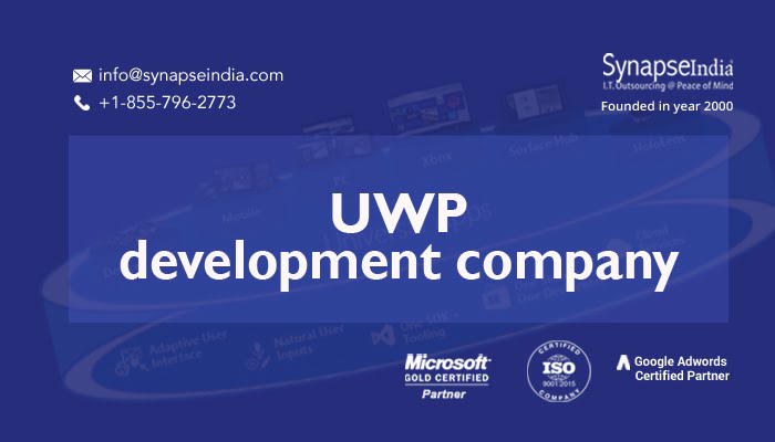 UWP development company, SynapseIndia with adaptive coders