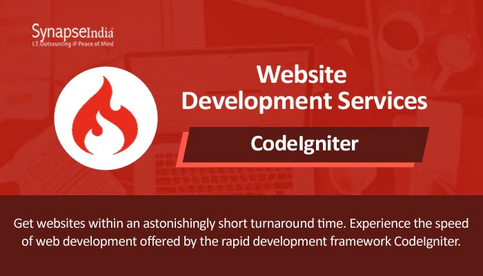 Website development services from SynapseIndia – Ignite Growth With CodeIgniter