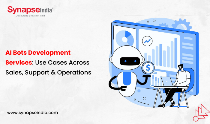 AI Bots Development Services: Use Cases Across Sales, Support & Operations