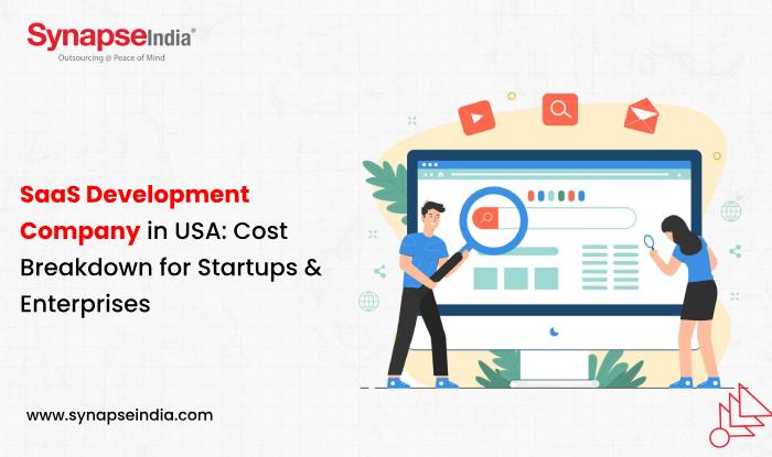 SaaS Development Company in USA: Cost Breakdown for Startups & Enterprises