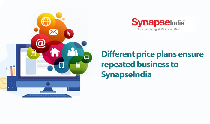 Different Price Plans Ensure Repeated Business to SynapseIndia