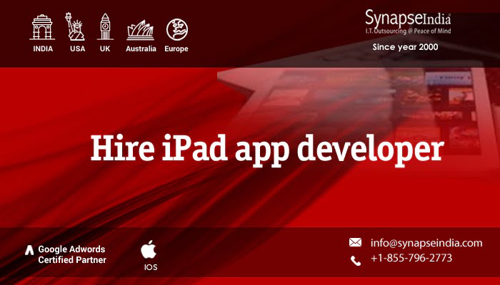 Hire iPad app developer for exceptional app development