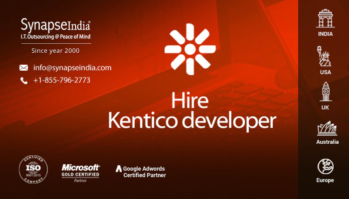 Hire Kentico Developers from a Kentico certified partner