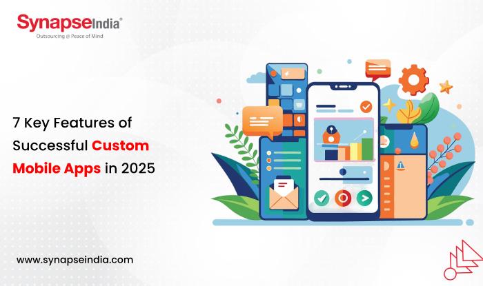 7 Key Features of Successful Custom Mobile Apps in 2025