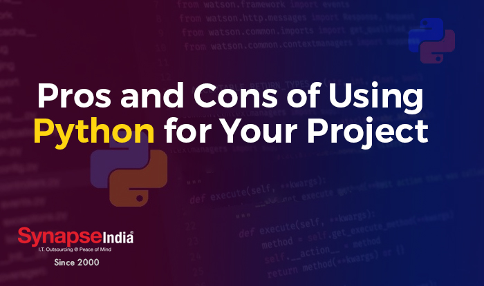 Pros and Cons of Using Python for Your Project