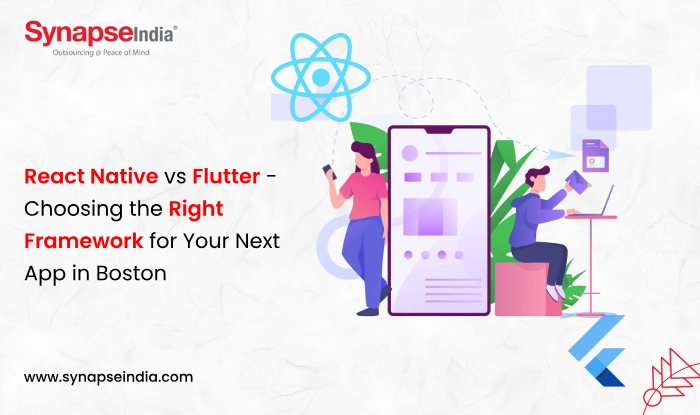React Native vs Flutter- Choosing the Right Framework for Your Next App in Boston