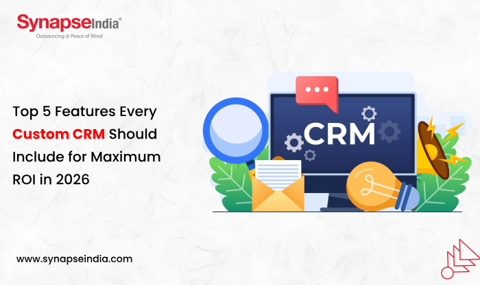 Top 5 Features Every Custom CRM Should Include for Maximum ROI in 2026