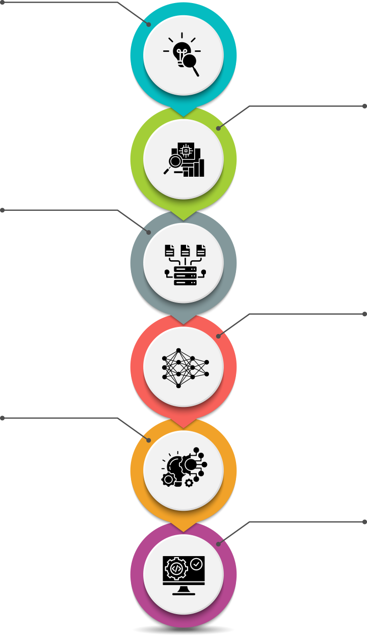 AI App Development Process Icon