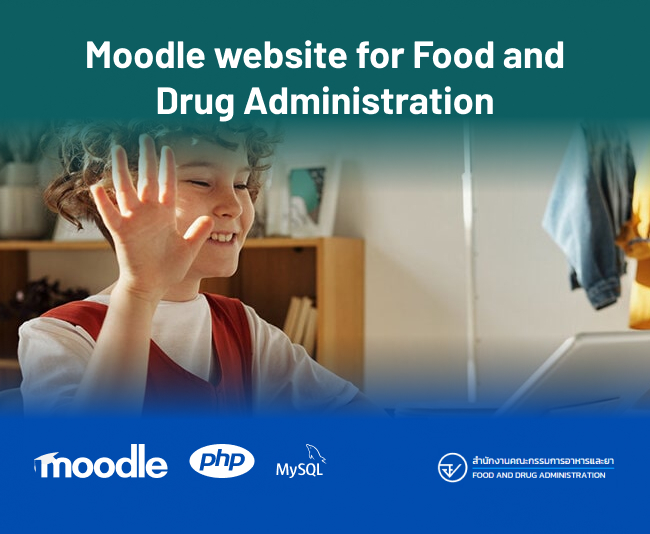 Moodle Website for FDA in Thailand