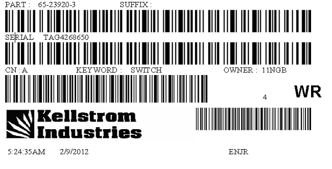 PHP Web Application for Airborne Equipment Supplier 'Kellstrom Industries'