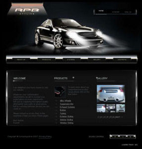 Website Development for Selling Car Accessories