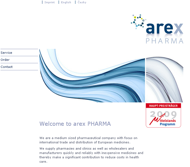 Drupal Based Website Enhancement- Arex Pharma