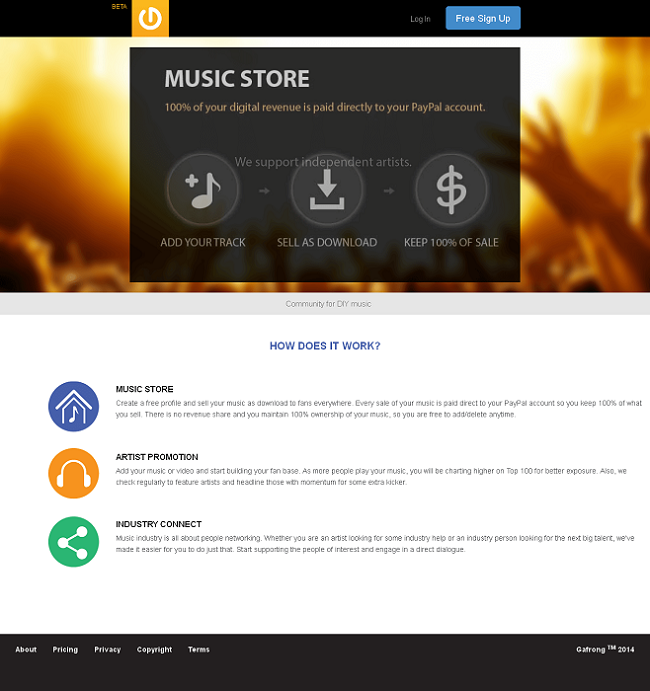Development of Microsoft Dot Net Based Online Music Platform