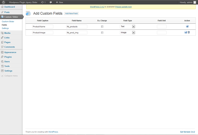 Developing a WordPress Plug-in & jQuery Slider