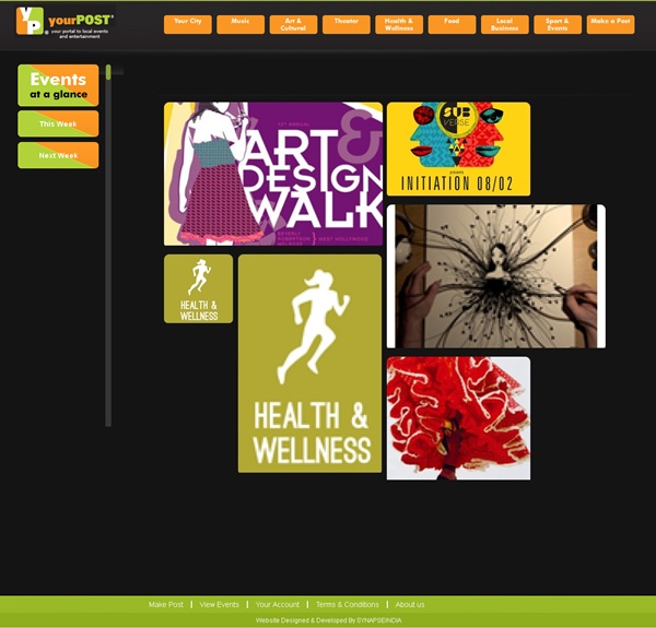 yourPOST - An Online Event & Advertisement Posting Website
