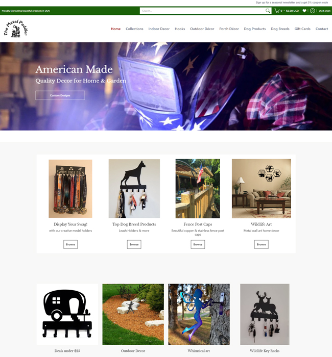 Development of a Shopify Website