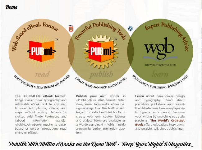 Development of  A WordPress Powered Website to Publish Rich Media eBooks
