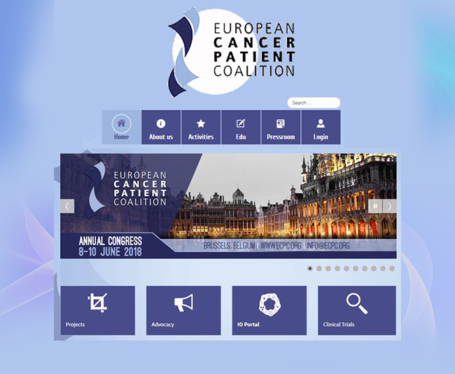 Joomla Website Development for Medical Industry, Belgium - ECPC