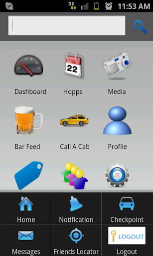 Android Mobile App for Media 'Barhopps' – Social Networking App