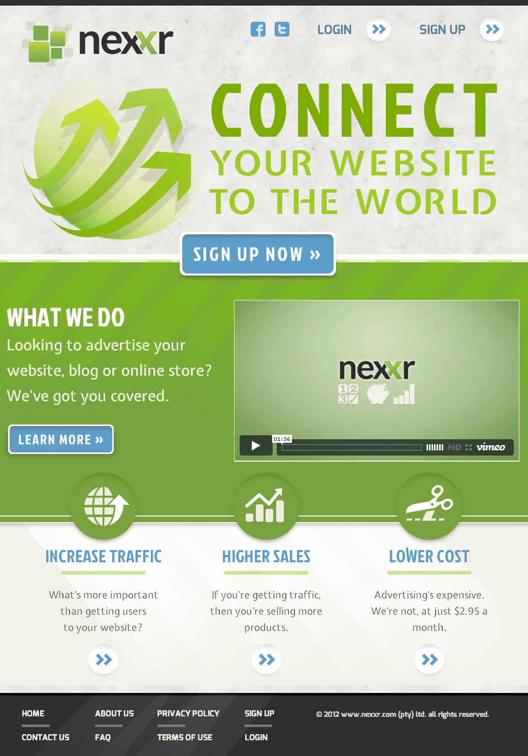 Nexxr.com - A Unique Advertisement Platform