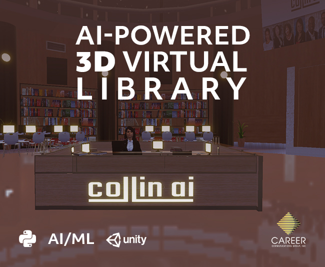 3D virtual library developed in AI/ML for 'CCG' in USA