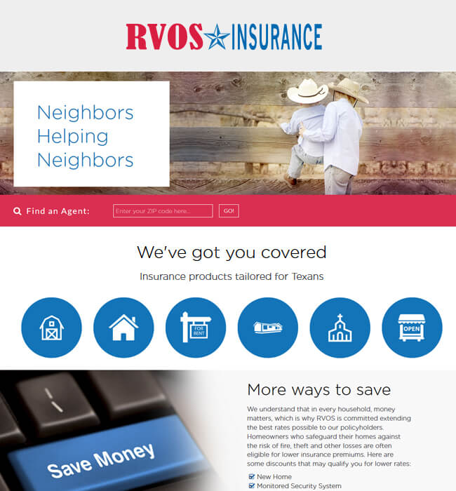 Development of a Drupal 8 Website for Insurance Industry - RVOS