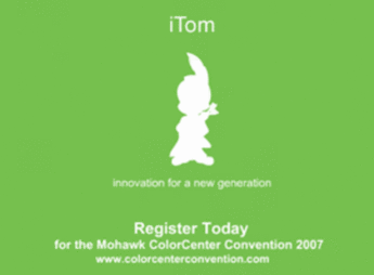  Website for Media 'Mohawk Color Center Convention' Using Flash