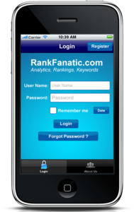  iPhone & iPad App for Analytic, Ranking on Mobile 'RankFanatic'