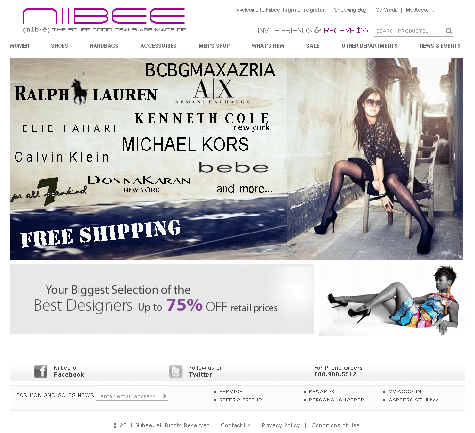 An Online Store for Branded Fashion Apparels