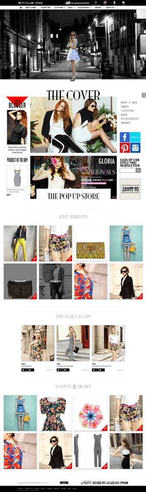 Magento Website for Retail 'Style Moi' – Online Fashion Outlet