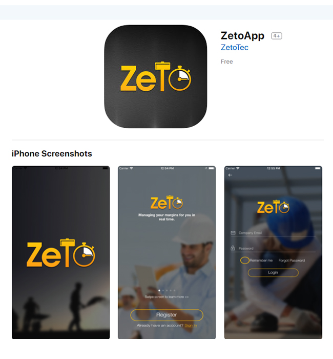 Native Android & iPhone App Development for Finance Industry, Canada – Zeto