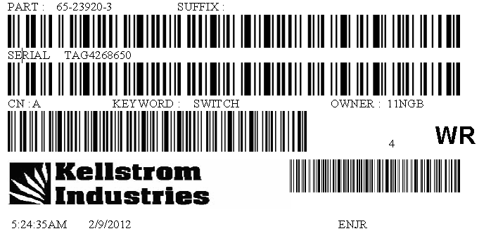 PHP Web Application for 'Kellstrom Industries'