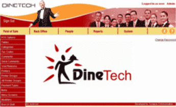  Website for Beverage 'DINETECH' Using PHP – Restaurants Listing