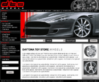  Website for 'Dtswheels' Using PHP - Online Wheels & Tyres Dealer