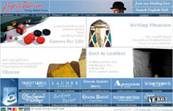  Website for 'EnglishHall' Using PHP – Online Luxury Goods Store