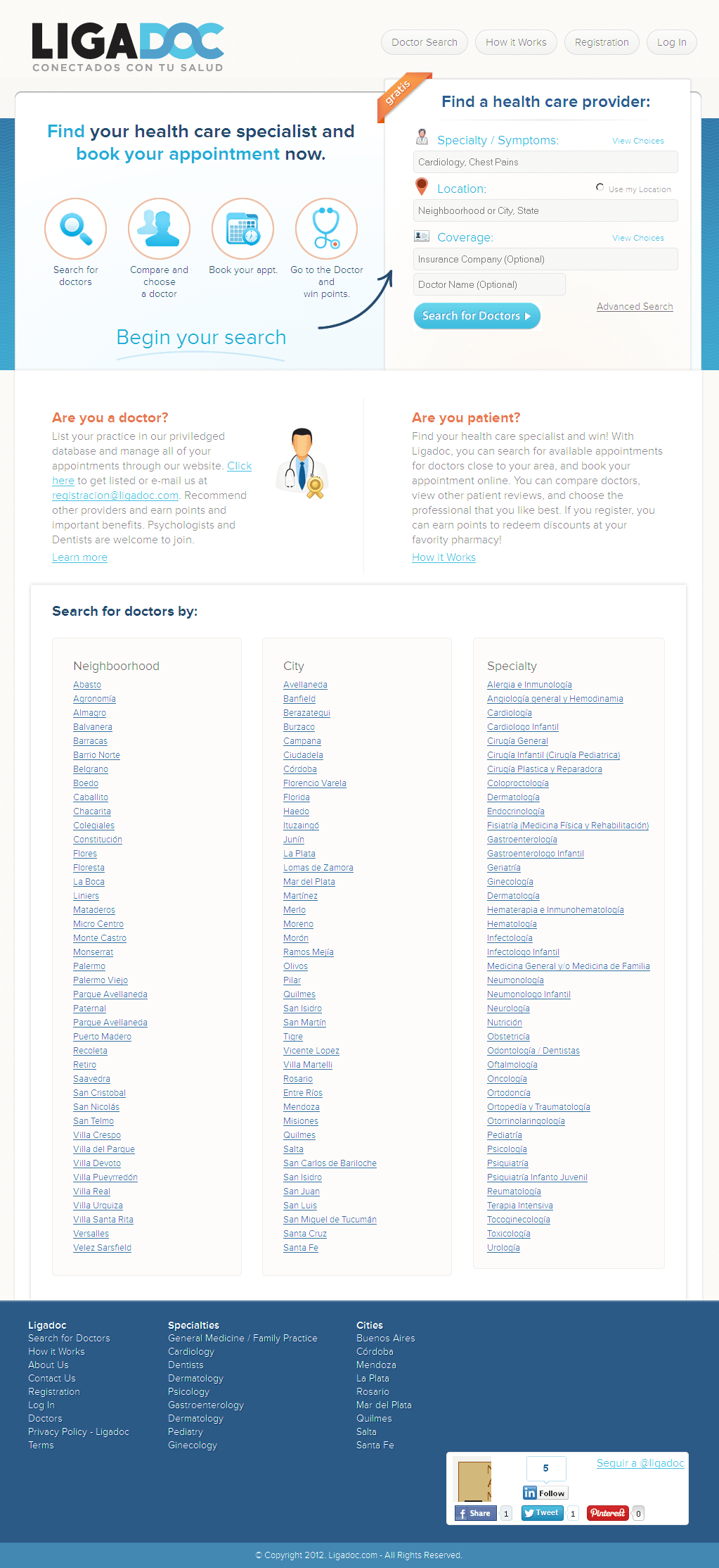  A Multilingual Clinical Website