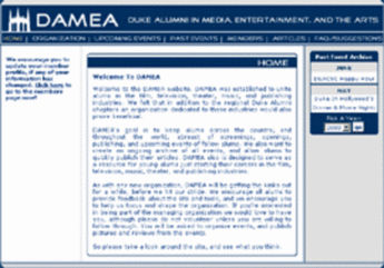  Development of Website for Event Management - Damea