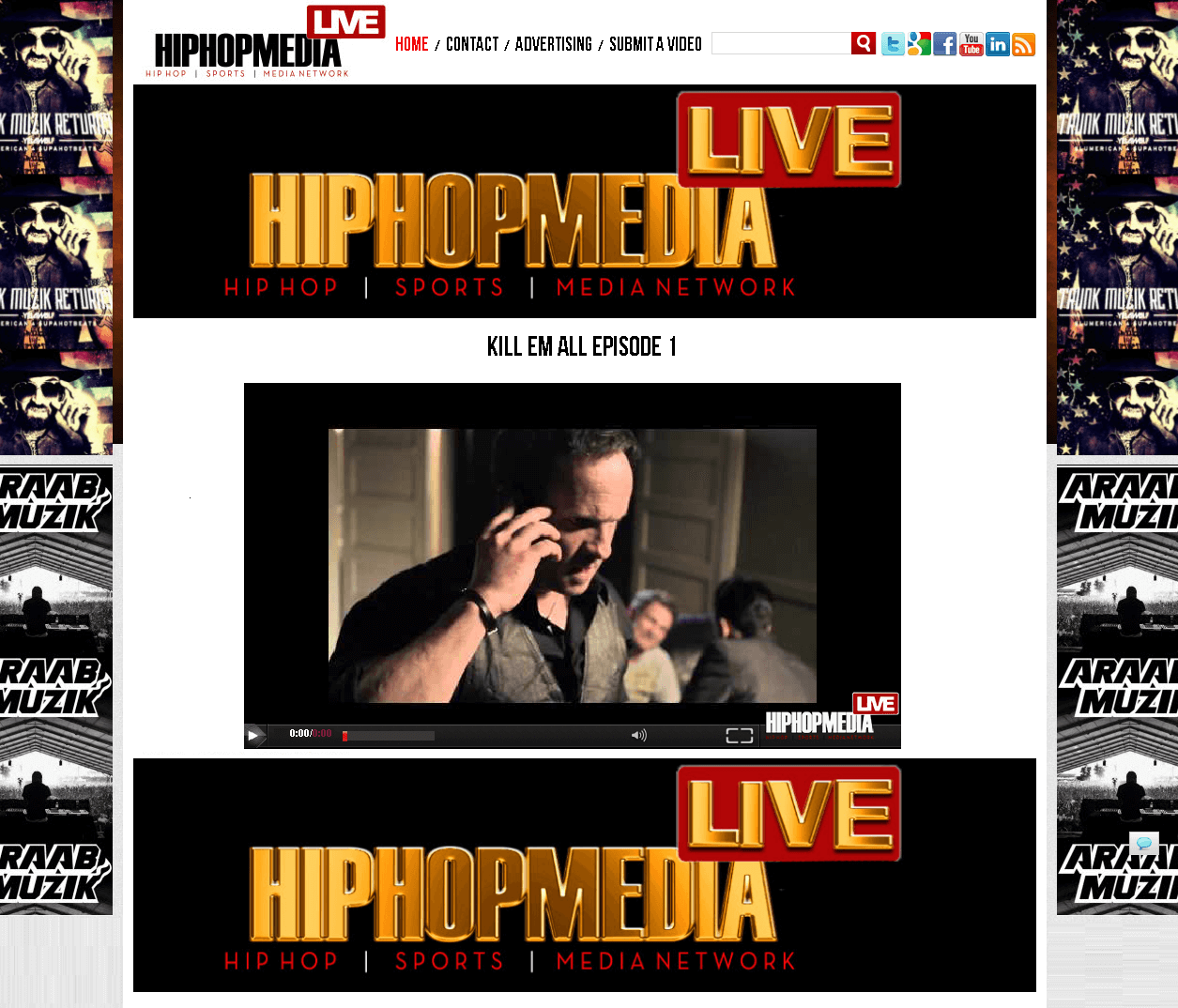 PHP Website for 'HIP HOP MEDIA' – Video Uploading & Sharing Platform