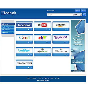  PHP Website for Social Bookmarking Platform 'iconyk'