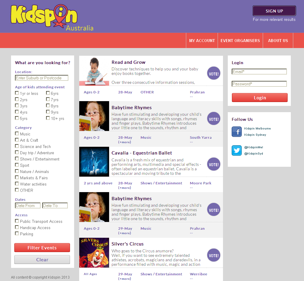 Website for eLearning Platform for Kids 'Kidspin' Using CakePHP