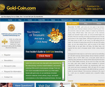  PHP Based Website Development - Gold-Coin