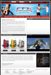  Wordpress Website for Sports 'FFAcoach' – MMA Video Training Program